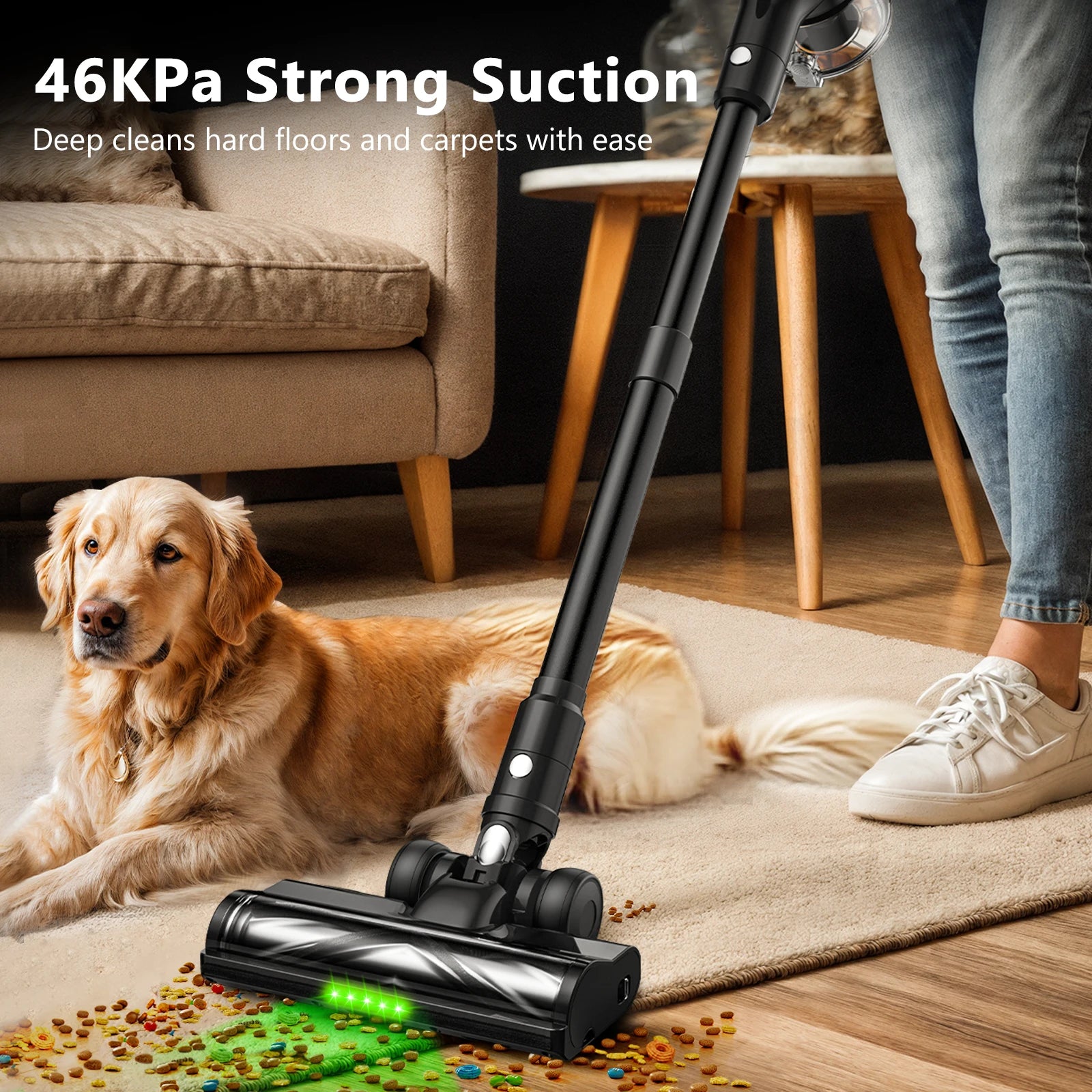 500W Cordless Vacuum Cleaner