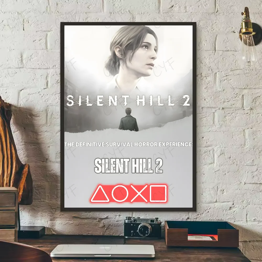 Silent Hill 3 Classic Game Poster – Waterproof Anime Wall Art Sticker