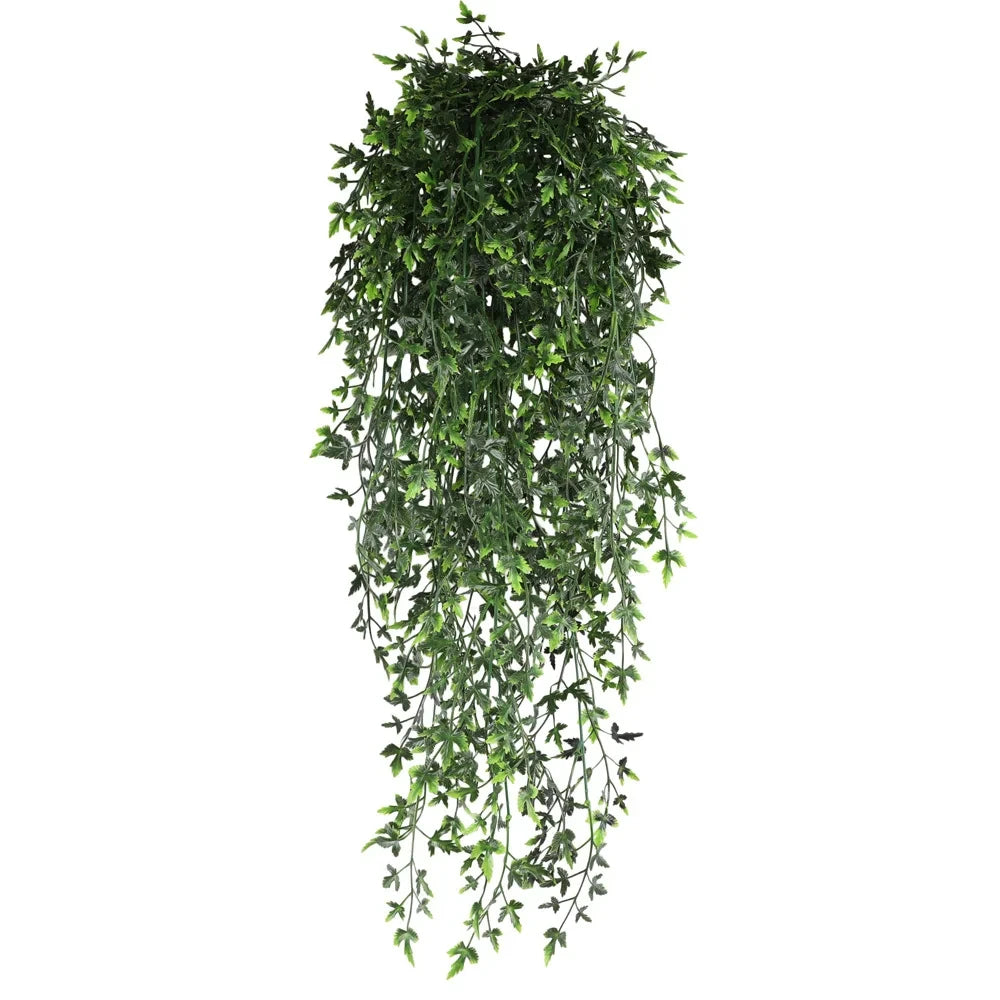 90cm Artificial Persian Fern Hanging Vine – Lush Plastic Leaf Garland for Home Decor
