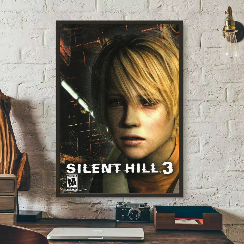 Silent Hill 3 Classic Game Poster – Waterproof Anime Wall Art Sticker