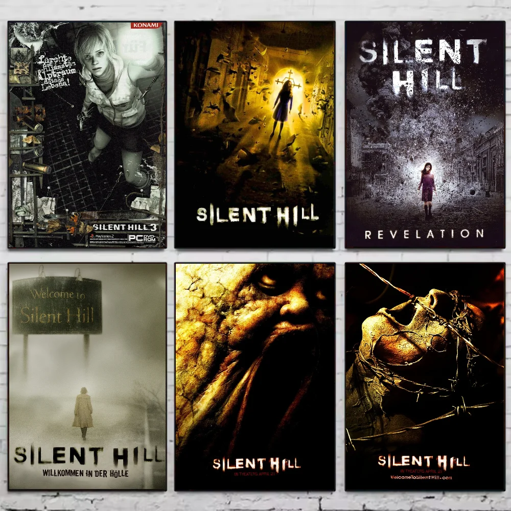 Silent Hill 3 Classic Game Poster – Waterproof Anime Wall Art Sticker