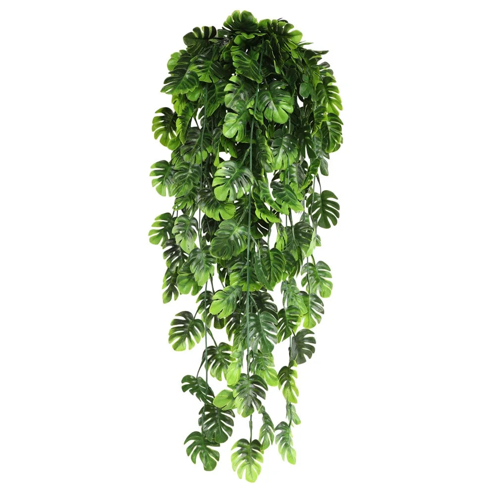 90cm Artificial Persian Fern Hanging Vine – Lush Plastic Leaf Garland for Home Decor