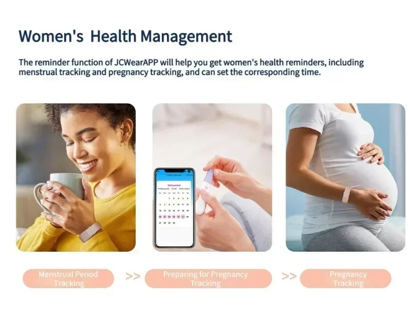 Smart Fitness Bracelet – Heart Rate, Blood Pressure & Sleep Monitor