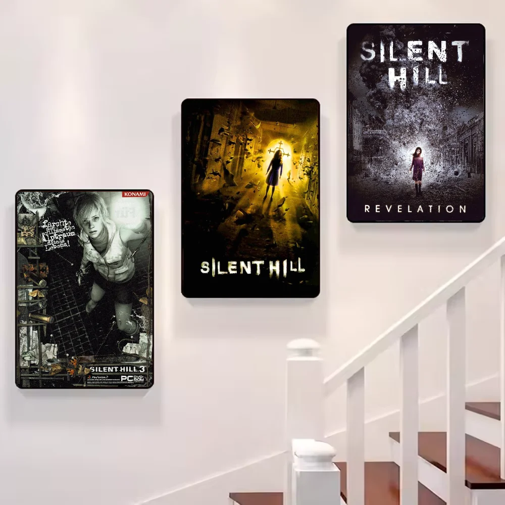 Silent Hill 3 Classic Game Poster – Waterproof Anime Wall Art Sticker