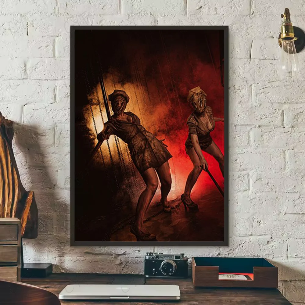 Silent Hill 3 Classic Game Poster – Waterproof Anime Wall Art Sticker