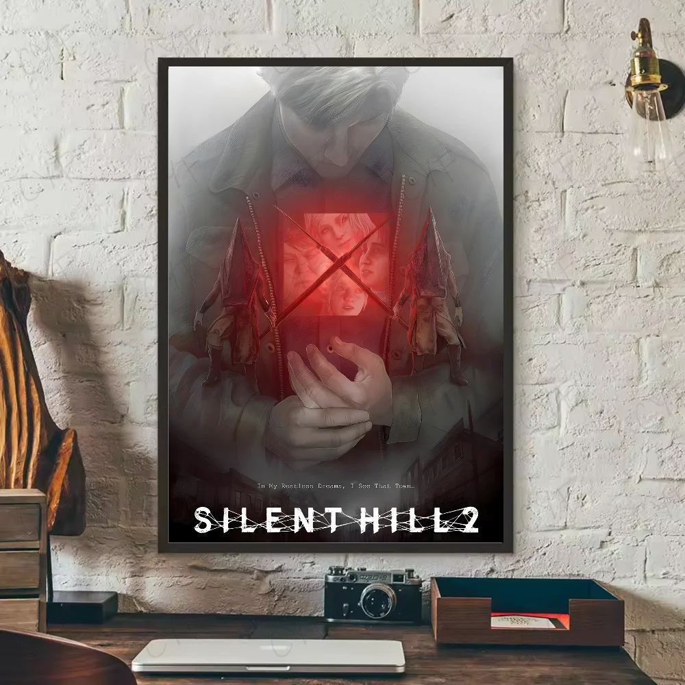 Silent Hill 3 Classic Game Poster – Waterproof Anime Wall Art Sticker
