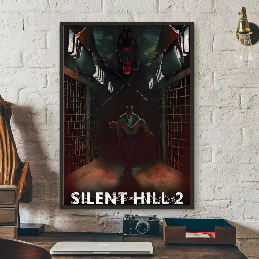 Silent Hill 3 Classic Game Poster – Waterproof Anime Wall Art Sticker
