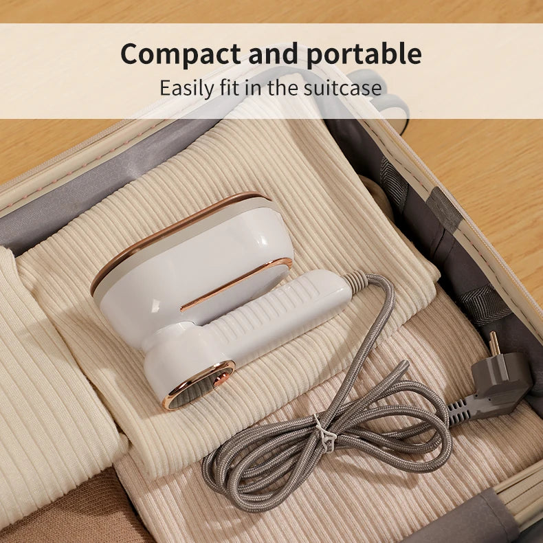 Portable Handheld Steam Iron – Wrinkle-Free Clothes in Seconds