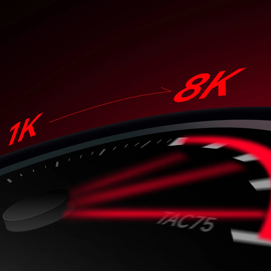 AKKO TAC75-HE, Magnetic Switch Keyboard – 75% Gaming Keyboard with Rapid Trigger & 8K Polling