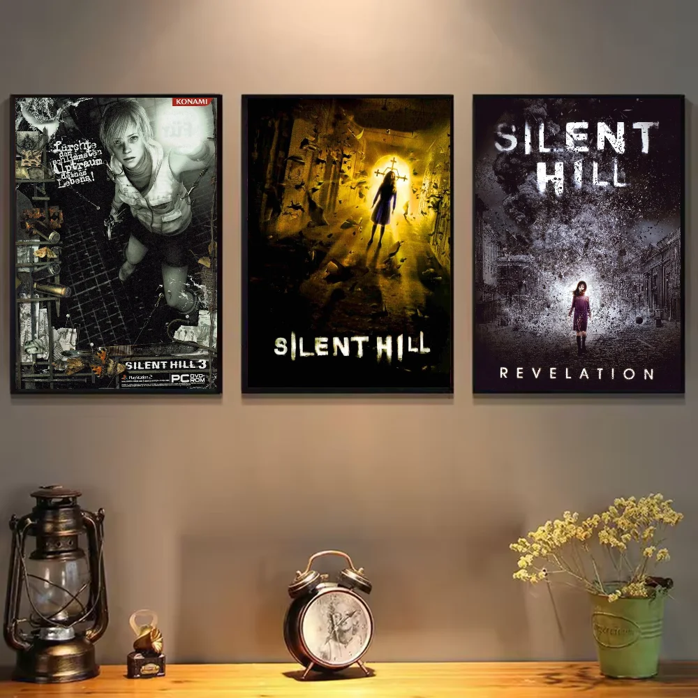 Silent Hill 3 Classic Game Poster – Waterproof Anime Wall Art Sticker