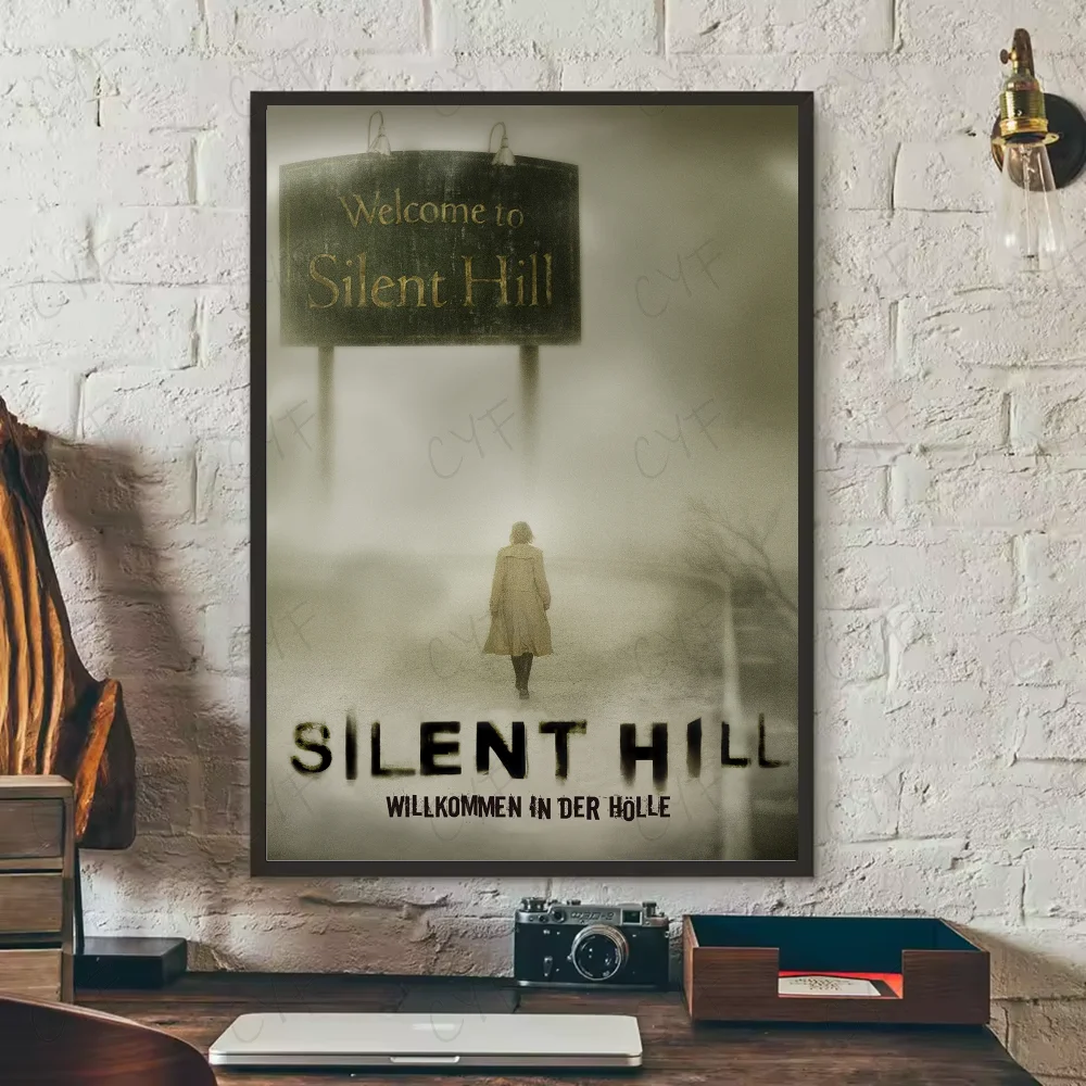 Silent Hill 3 Classic Game Poster – Waterproof Anime Wall Art Sticker