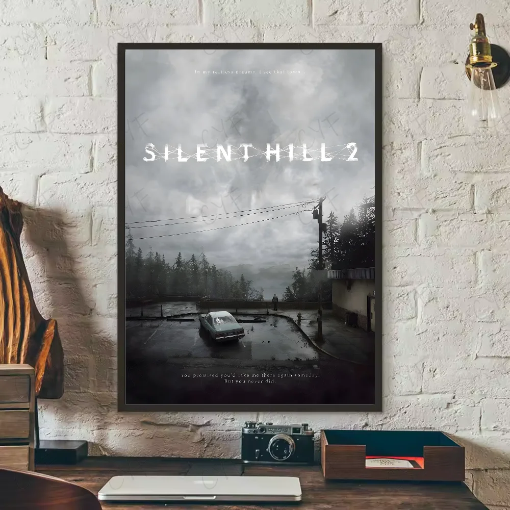 Silent Hill 3 Classic Game Poster – Waterproof Anime Wall Art Sticker
